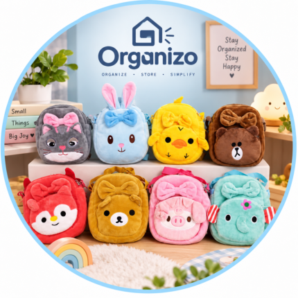 Cute Plush Animal Mini Backpack for Kids